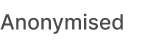 Anonymised - logo