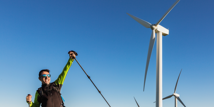 This image displays challenges and opportunity in investing in wind energy
